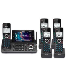 AT T 5 Handset Answering System with Caller ID/Waiting with 5' Screen  Announce