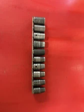 Snap-On 310IMMYA 10 pc 1/2" Drive 6Pt Metric Shallow Impact Socket set 10mm-19mm