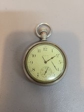 Elgin 317 Pocket Watch, Silveroid Case 1907  Free Shipping  