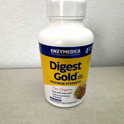 Enzymedica Digest Gold Maximum Strength with ATPro 90 Capsules Vegan Kosher