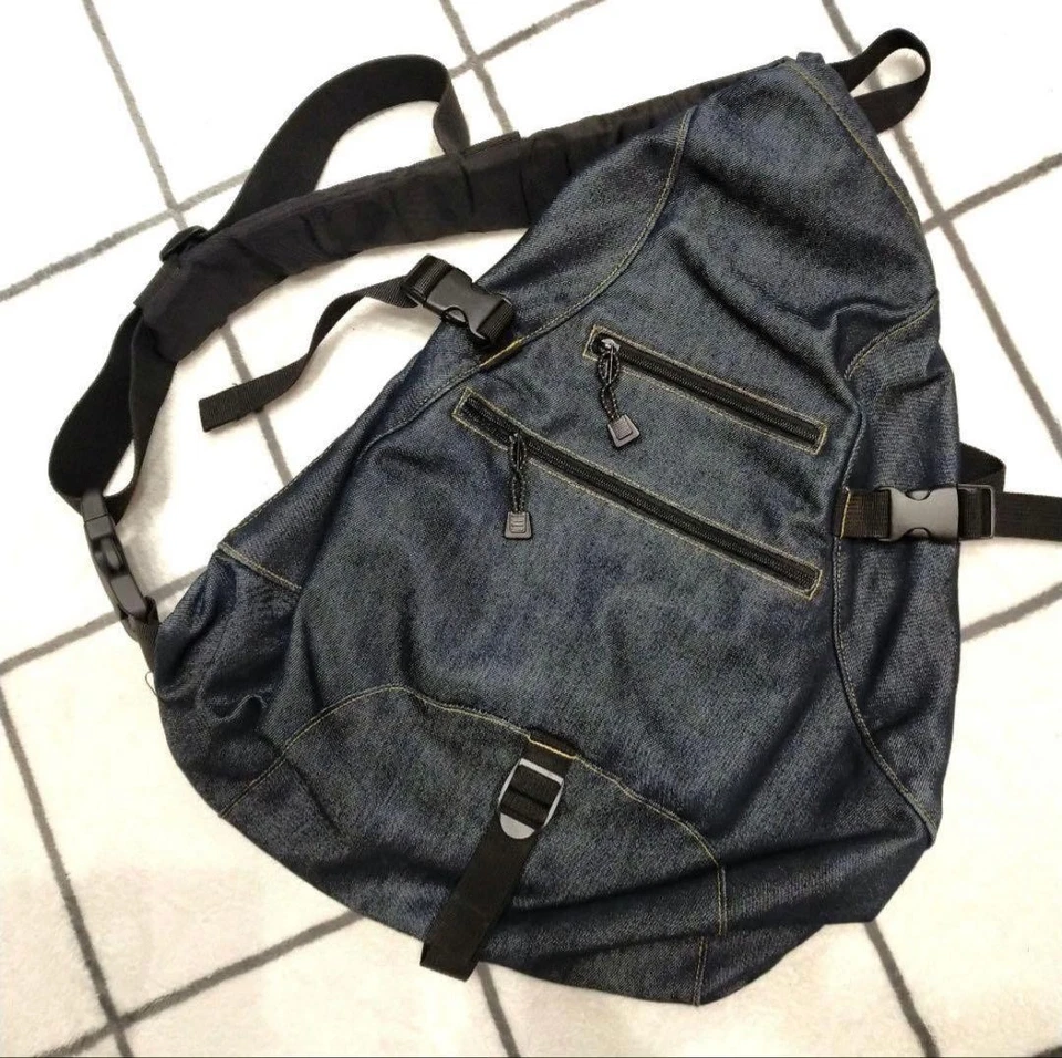 Bolso de Hombro GAP Antiguo Denim Vintage Y2K Años 90/00 Correa Única Foto 3 de 4
