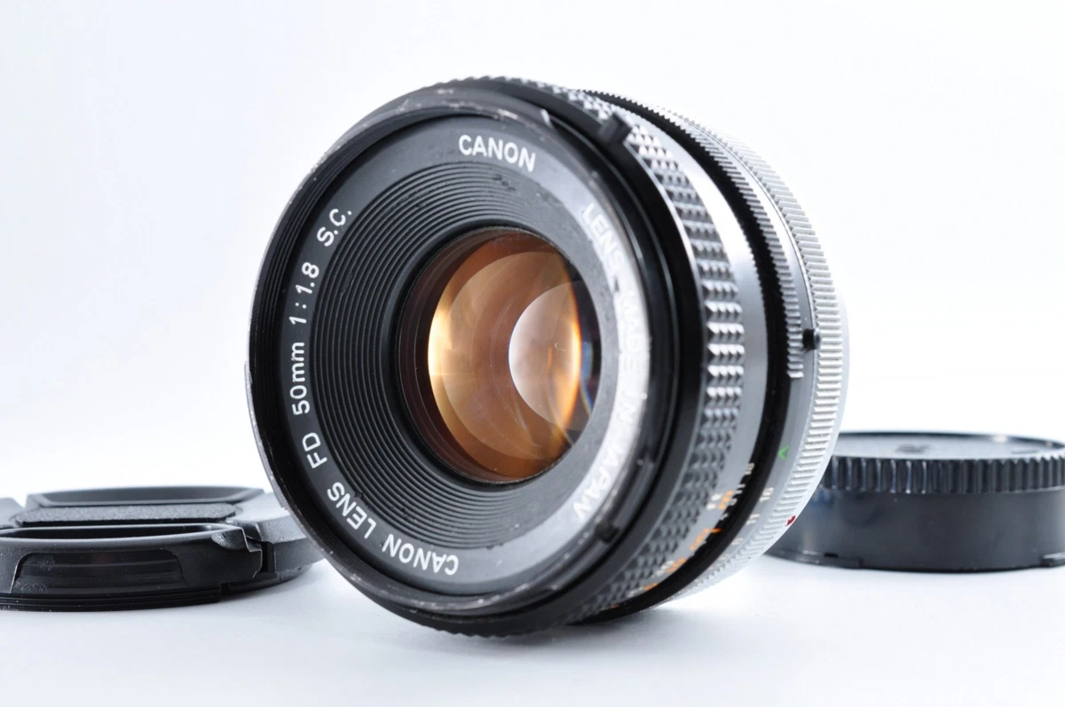 Canon FD f/1.8 Camera Lenses 50mm Focal for sale | eBay