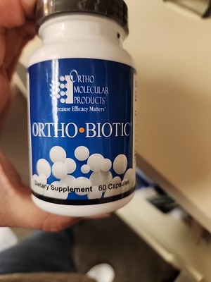 Ortho Molecular Products Ortho Biotic - 60 Capsules Dietary Supplement NEW!