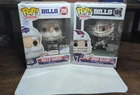 PAIR OF FUNKO POP! FOOTBALL NFL BUFFALO BILLS! BILLS SANTA JOSH ALLEN