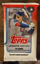 2025 Topps Update Series HOBBY PACK (12 Cards)