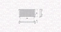 MotorküHler WasserküHler Magneti Marelli 350213199000 FüR Fiat Idea Van Punto