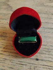 Malachite Sterling Silver Ring