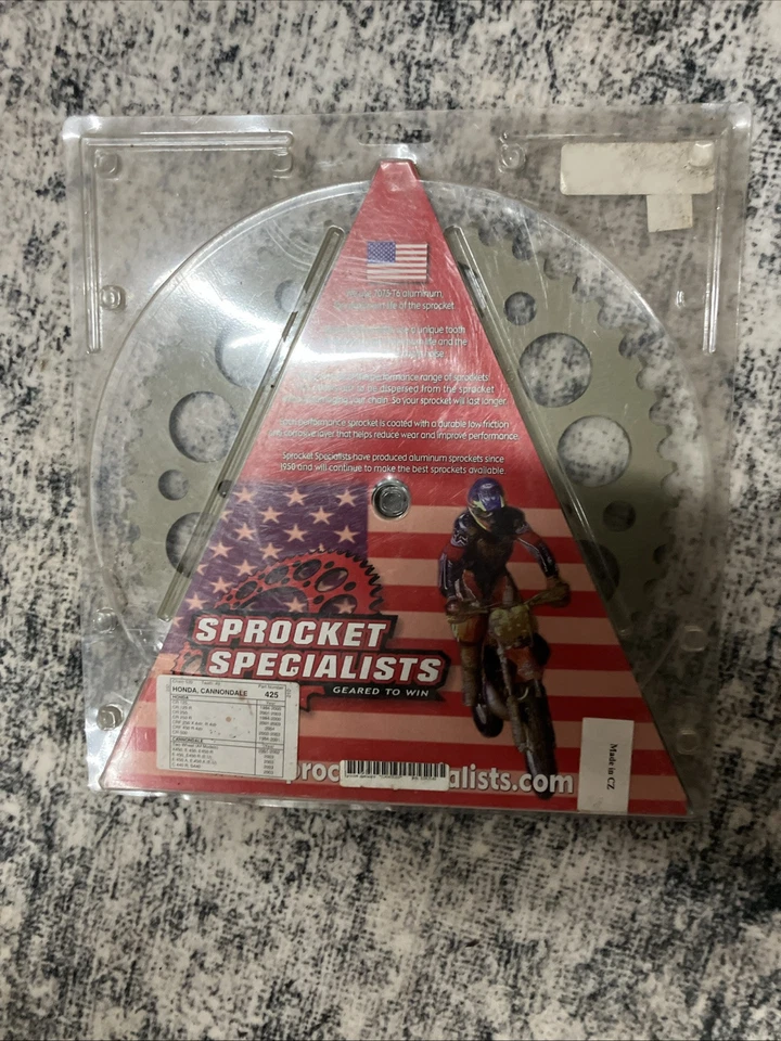 Piñón Especialistas Regar Piñón Moto Honda Cannondale Número de Pieza 425 Foto 2 de 4