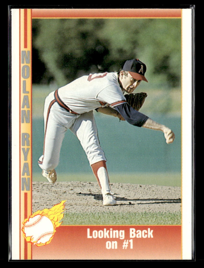Nolan Ryan 1991 Pacific Nolan Ryan Texas Express I #25 PLEASE READ