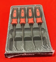 Snap On Tools Mini Soft Grip Pic 4 Pieces Set Red New