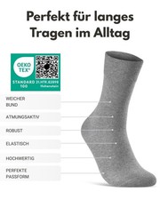 Diabetiker Socken ohne Gummi Herren Damen Baumwolle ohne Naht (10 20 30 Paar)