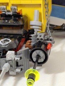 Lego Space Police III Truck Getaway Set 5972 With Minifigures MISSING 1 PART