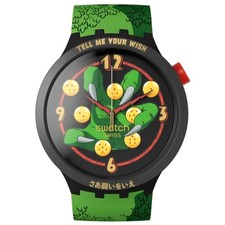 Swatch Watch Swatch SHENRON X SWATCH BIG BOLD SB01Z102 Green NEW