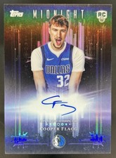 2025-26 Topps Midnight Cooper Flagg Dark Marks Rookie RC Auto #DMR-CF Mavericks
