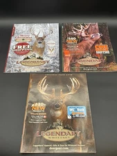 Legendary Whitetails Original Deer Gear Catalog Lot of 3 2012-2013 Winter Fall