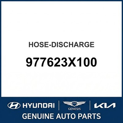 2011-2014 Hyundai Elantra Schlauch-Entladung OEM Neu 977623X100