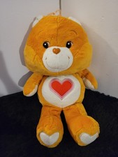 🔥 2002 Jumbo Care Bears Tenderheart Bear 24" tall Plush Stuffed Animal Nice!