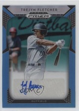 2019 Panini Prizm Draft Picks Carolina Blue 4/30 Trejyn Fletcher #44 Auto g2u
