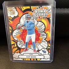 🔥🔥 2025 Panini Donruss BOMB SQUAD Cam Ward #BS-CWD 🔥🔥