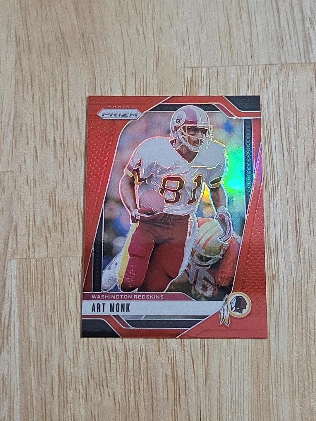 2024 Prizm ART MONK Red Prizm #294 Washington Redskins RETAIL SSP RARE