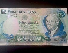 1994 Northern Ireland £50 First Trust Bank Note
