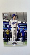 2025 Stadium Club Roki Sasaki #187 Rookie RC Los Angeles Dodgers