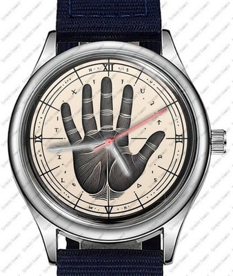 PALMISTRY FORTUNE TELLER BEAUTFUL ART Trendy Unisex 38mm Dial Wrist Watch