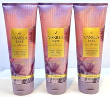 VANILLA EASE BATH BODY WORKS ULTIMATE HYDRATION CREAM LOTION 8OZ SHEA LOT OF 3