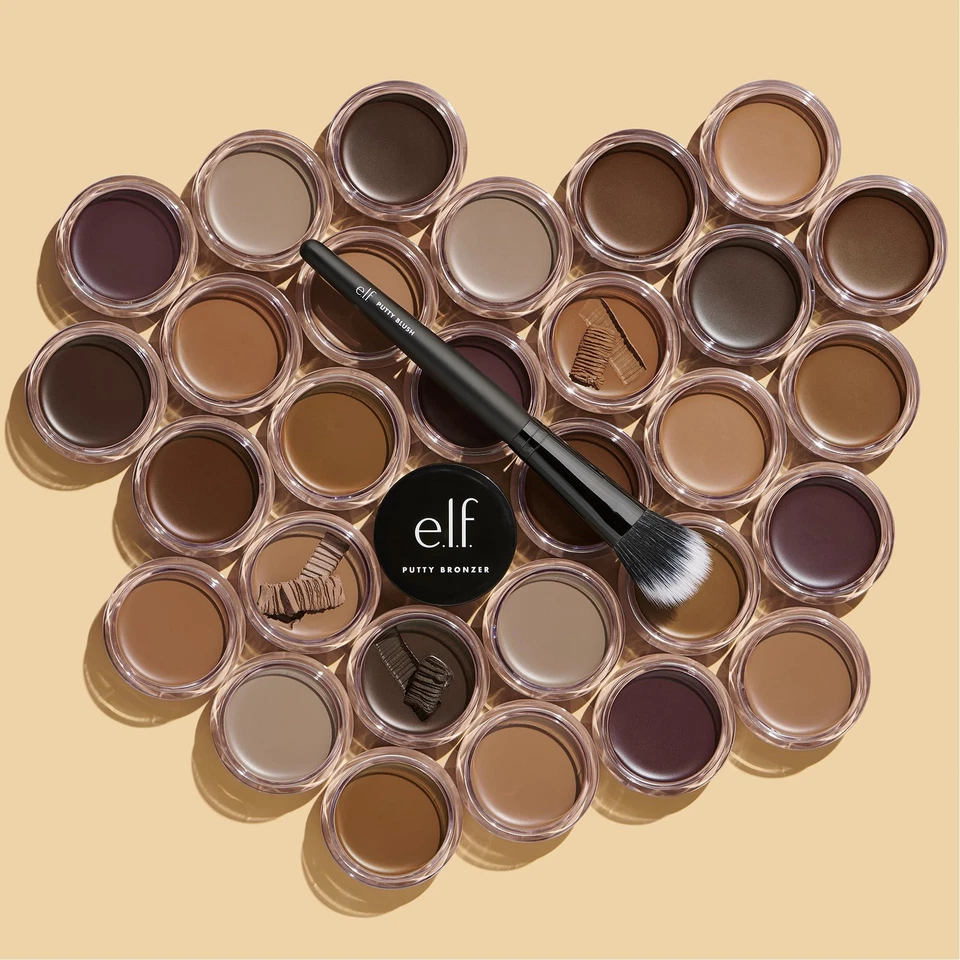 e.l.f. Putty Bronzer, Creamy & Highly Pigmented Formula, Creates a Long-Lasting - Image 3 of 4