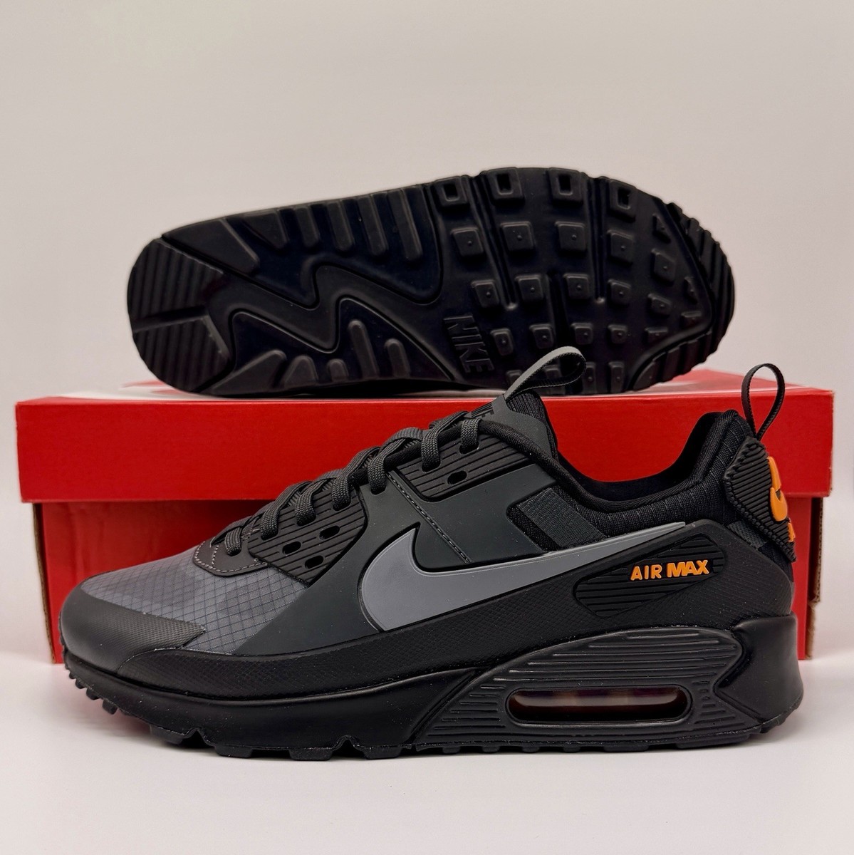 Nike Air Max 90 Drift Black Bright Ceramic Sneakers IO1908-001