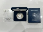 2001-W American Eagle Proof Silver Dollar 1 oz .999 w/ Box & COA West Point Mint