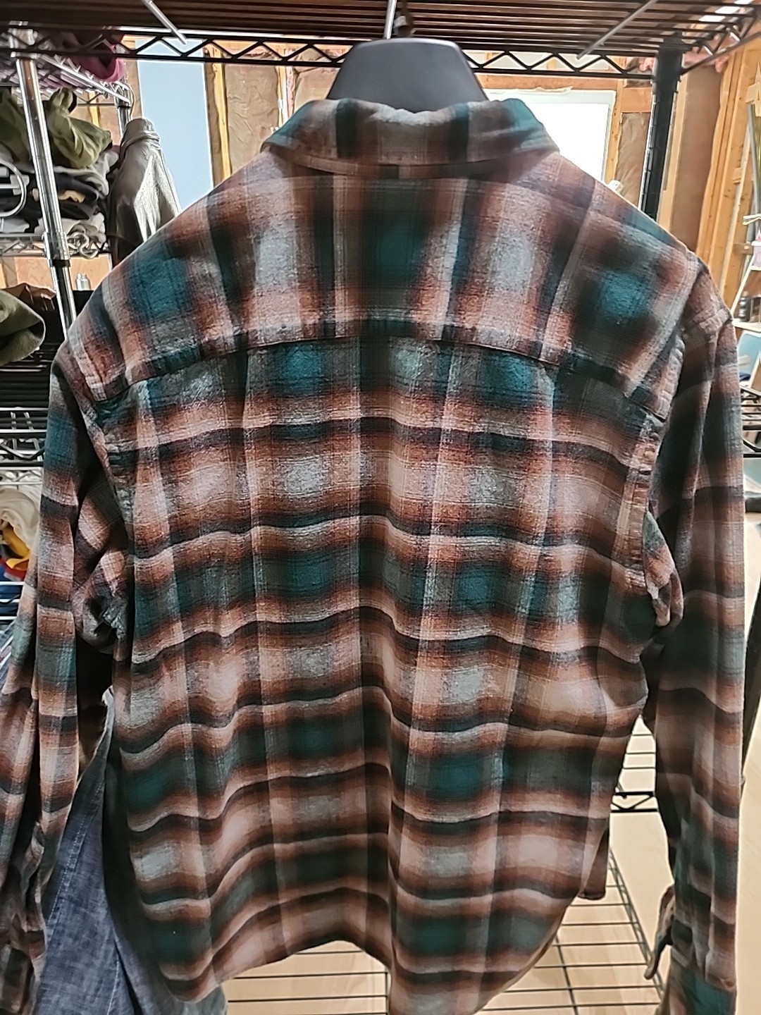 Pendleton Mason Cotton Flannel Button Down Men's … - image 4