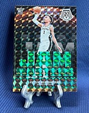 2023-24 Mosaic SP Jam Masters Green Prizm Victor Wembanyama Rookie #3 RC SPURS📈