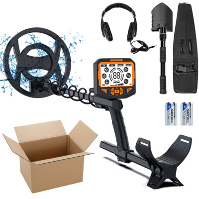 Multi-Frequency Underwater Waterproof Metal Detector & 10'' Coil Higher Accuracy