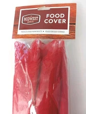 Outdoor Picnic Food Cover Set Of 3 Mesh Summer Midwest Grill Co. 12x12 NWT 