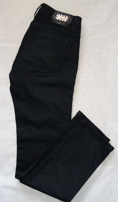 $750 PHILIPP PLEIN LIMITED EDITION SUPER SEXY SLIM BLACK BIKER