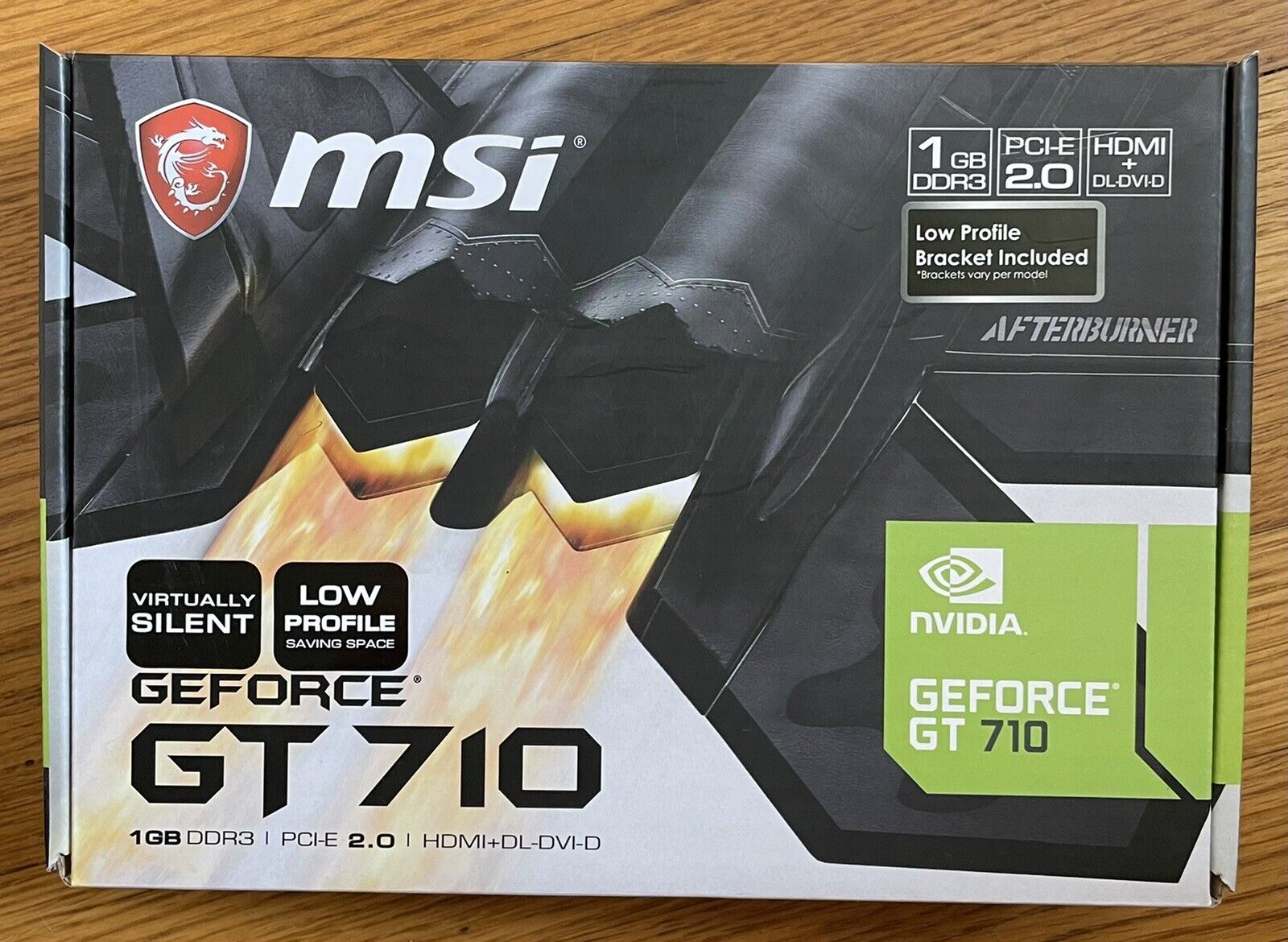 MSI NVIDIA GeForce GT 710 1GB DDR3 Graphics Card (GT 710 1GD3H LPV1)  824142126899 eBay