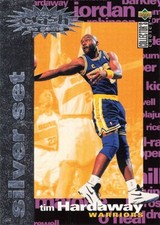 Tim Hardaway Silver Set You Crash The Game Basketball 95 Upper Deck #C2