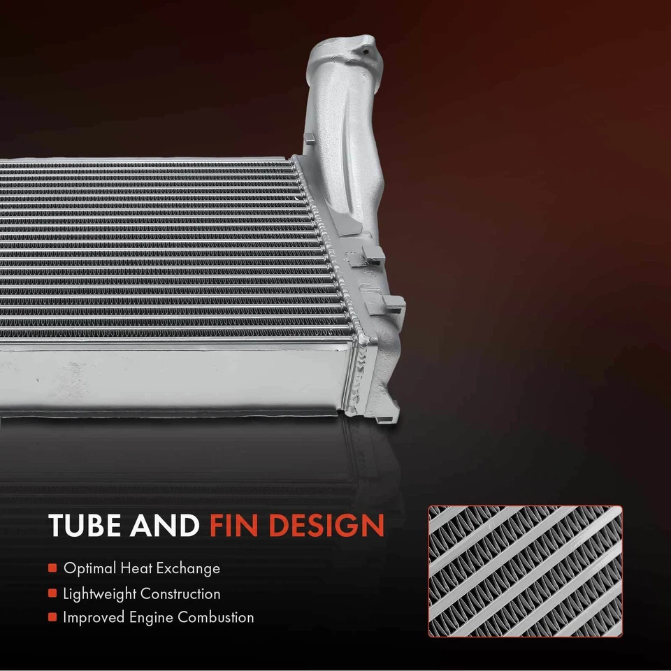Интеркулер зарядный воздушный охладитель для Porsche Cayenne 2008-2017 V8 4,8 л бензиновый правый - Изображение 2 из 4