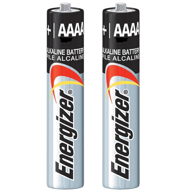 2pc Energizer E96 1.5v Alkaline Battery AAAA Replaces LR8D425 MN2500