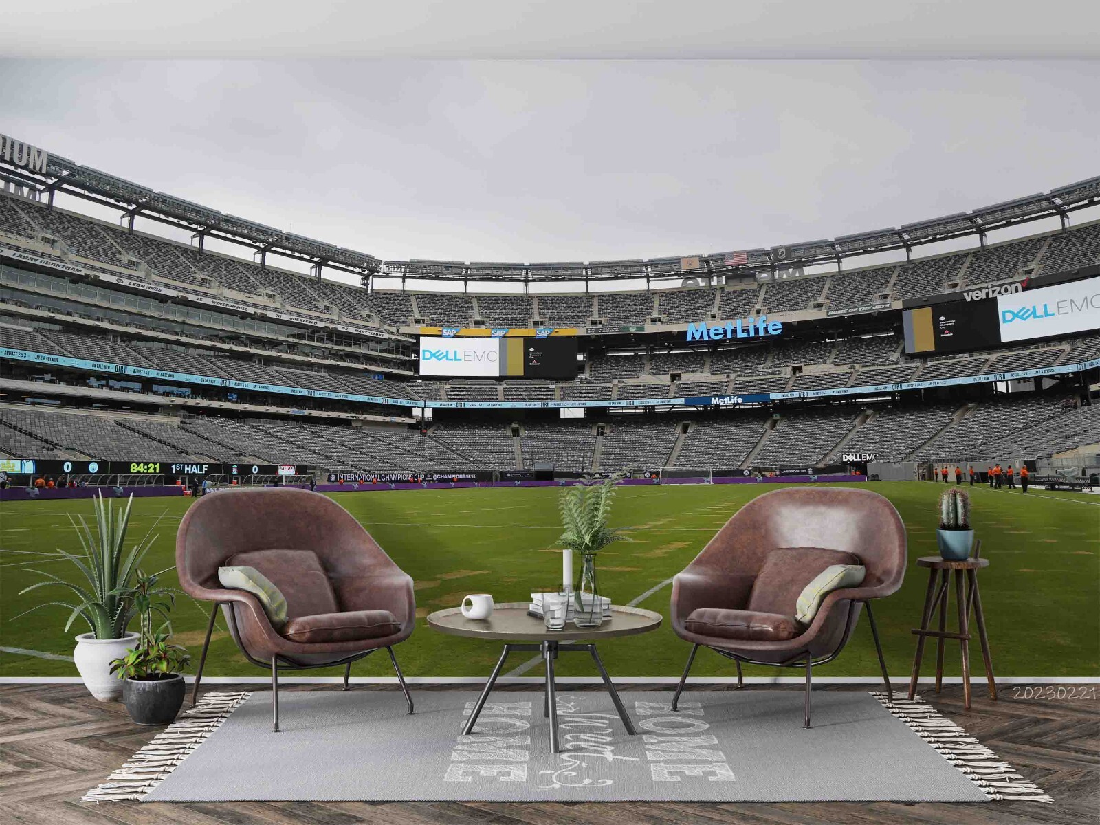 3D MetLife Stadium Wallpaper Wall Mural Peel and Stick Wallpaper 507 eBay