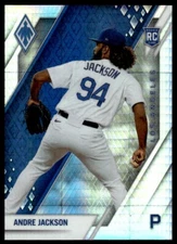 2022 PANINI PHOENIX ROOKIE HOLO Andre Jackson /299 Los Angeles Dodgers #156