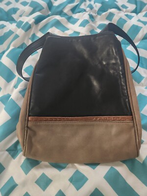 Vintage Handmade Leather Bag- With Original Tag From Leathersmith