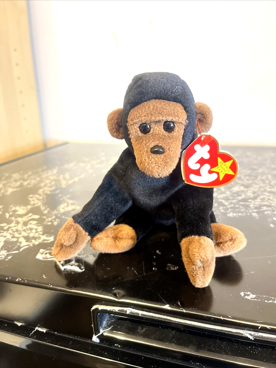 November 8 1996 Ty Original Beanie Babies CONGO The Gorilla w/tags