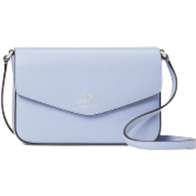 NWT Kate Spade Sadie Envelope Crossbody Celeste Blue Saffiano Leather Below $329