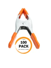 Pony Tools 3201-HT 1" Spring Clamps (100 PACK) Protective Handles and Tips - NEW
