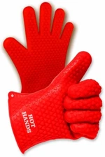 Ontel Hot Hands Heat Resistant Silicone Gloves Mitts Grilling/BBQ/Cooking/Baking