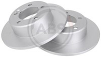 2X A.B.S. 18183 Bremsscheibe Hinten Passend FüR Nissan Opel Renault