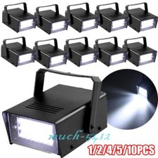 Strobe Party Light 24LED Stage Party Flash Speed Adjustable Club Disco Xmas Rave