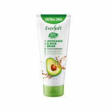 Limpiador facial Eversoft 100 % orgánico aguacate y aceite de salvado de arroz 195 g
